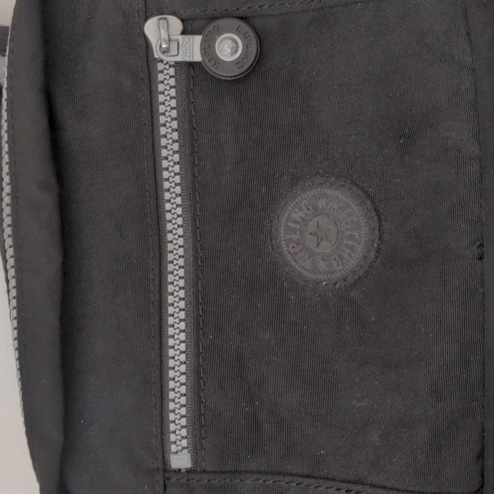 Kipling Black Mini Nylon Crossbody Bag - Picture 5 of 8